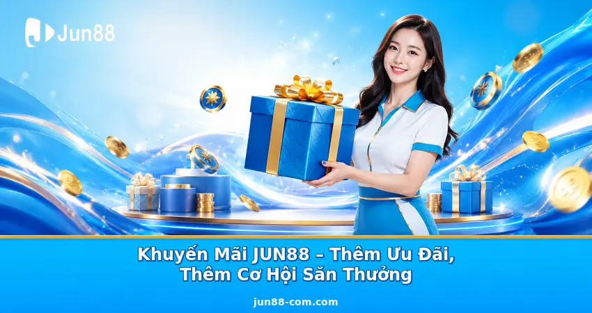 Khuyến Mãi JUN88 – Thêm Ưu Đãi, Thêm Cơ Hội Săn Thưởng